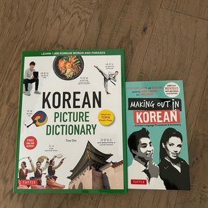Korean language study books